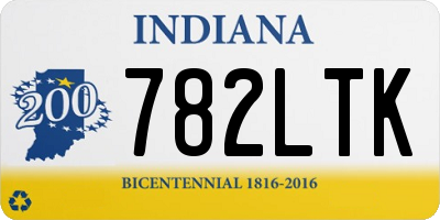 IN license plate 782LTK