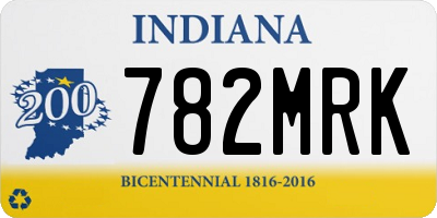 IN license plate 782MRK