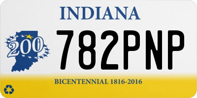 IN license plate 782PNP
