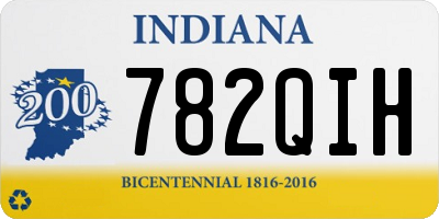 IN license plate 782QIH