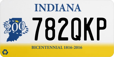 IN license plate 782QKP