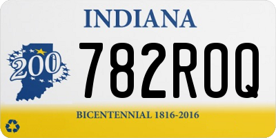 IN license plate 782ROQ