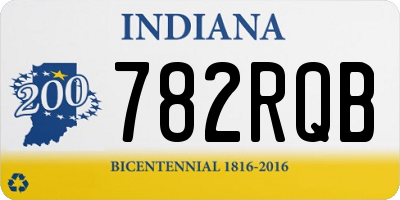 IN license plate 782RQB