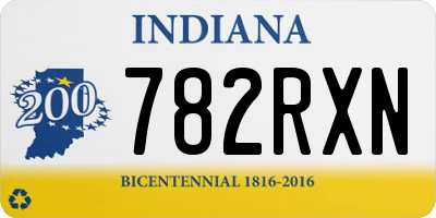 IN license plate 782RXN