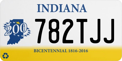 IN license plate 782TJJ