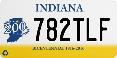 IN license plate 782TLF