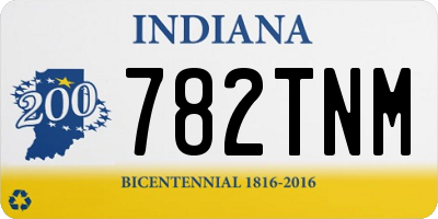 IN license plate 782TNM