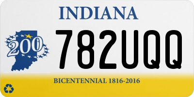 IN license plate 782UQQ