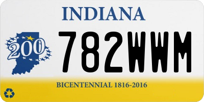 IN license plate 782WWM