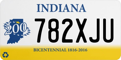 IN license plate 782XJU