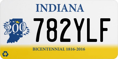 IN license plate 782YLF