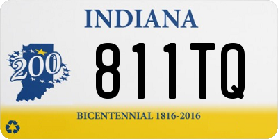 IN license plate 811TQ