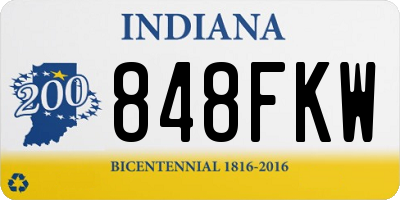 IN license plate 848FKW
