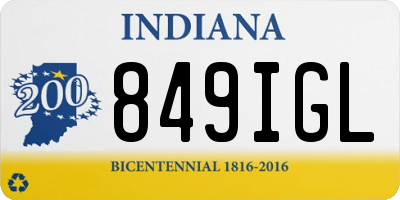 IN license plate 849IGL