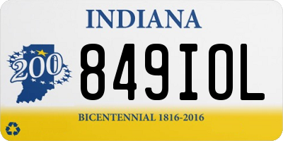 IN license plate 849IOL