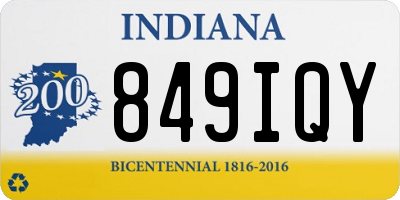 IN license plate 849IQY