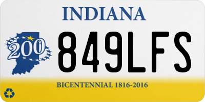 IN license plate 849LFS