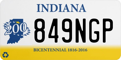 IN license plate 849NGP
