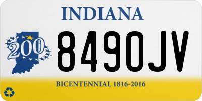 IN license plate 849OJV