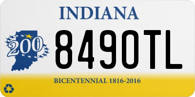 IN license plate 849OTL