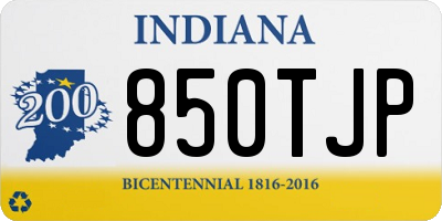 IN license plate 850TJP