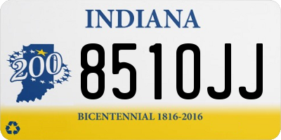 IN license plate 851OJJ