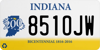 IN license plate 851OJW