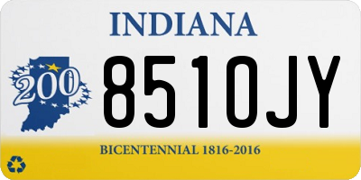IN license plate 851OJY