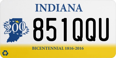 IN license plate 851QQU