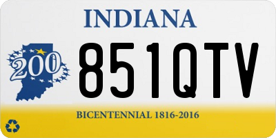 IN license plate 851QTV