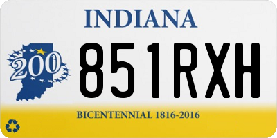 IN license plate 851RXH