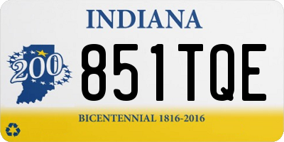 IN license plate 851TQE