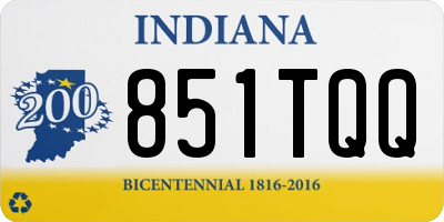 IN license plate 851TQQ