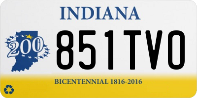 IN license plate 851TVO
