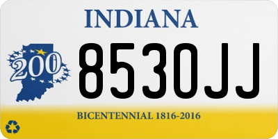 IN license plate 853OJJ