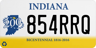 IN license plate 854RRQ