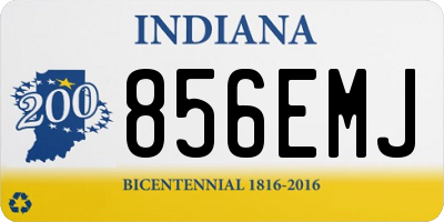 IN license plate 856EMJ