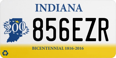 IN license plate 856EZR