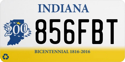 IN license plate 856FBT