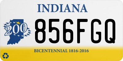 IN license plate 856FGQ