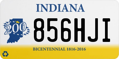 IN license plate 856HJI