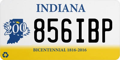 IN license plate 856IBP