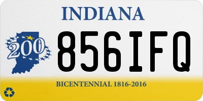 IN license plate 856IFQ