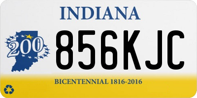 IN license plate 856KJC