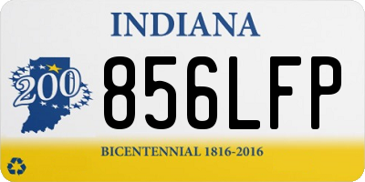 IN license plate 856LFP