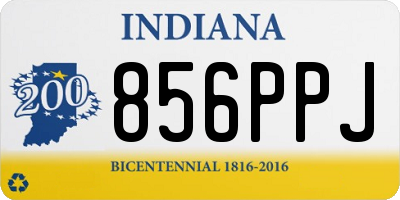 IN license plate 856PPJ