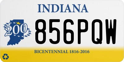 IN license plate 856PQW