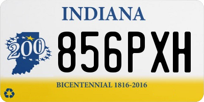IN license plate 856PXH