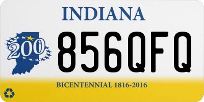 IN license plate 856QFQ