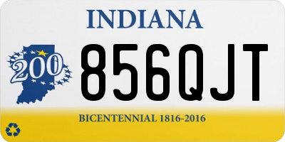 IN license plate 856QJT